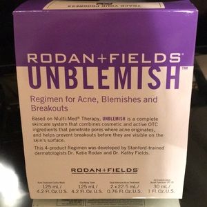 Rodan + Fields unblemish regiment